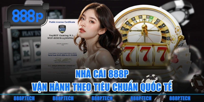 Nhà cái 888P vận hành theo tiêu chuẩn quốc tế