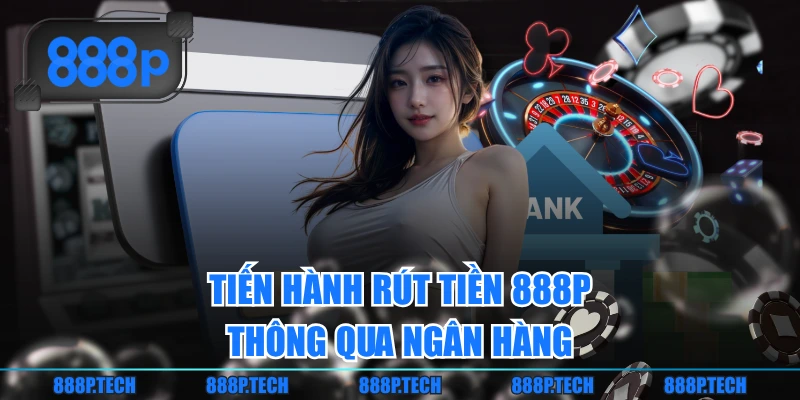 Tiến hành rút tiền 888P thông qua ngân hàng